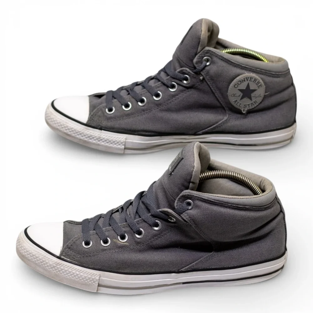 Converse Chuck Taylor All Star Madison Men‎ 12 Grey Good Mid Top Sneaker 155470C